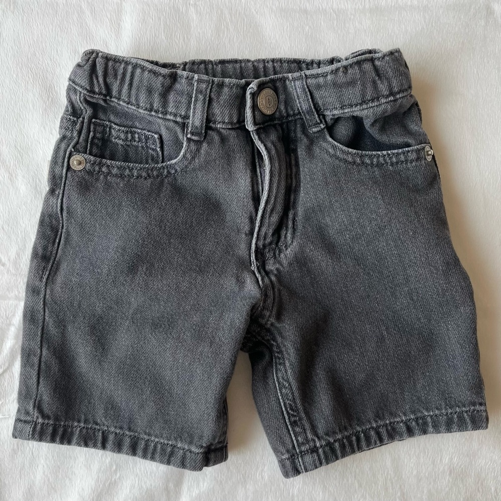 100% Cotton 2T Dark Wash Denim Shorts